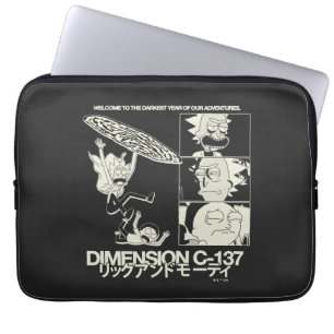 Funda Para Portátil RICK AND MORTY™ Dimensión C-137