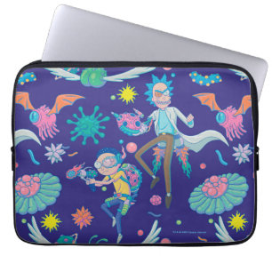 Funda Para Portátil RICK AND MORTY™ Entre El Patrón De Células Infec