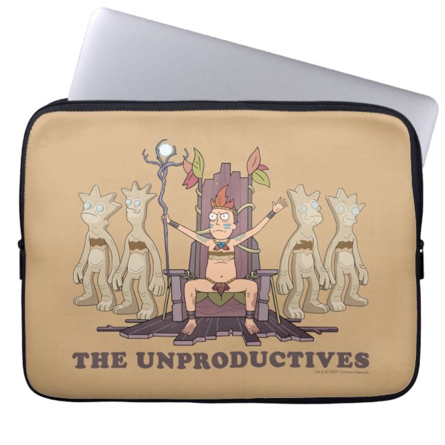 Funda Para Portátil RICK AND MORTY™ | Los improductivos (Frente)