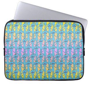 Funda Para Portátil RICK AND MORTY™ Patrón Arcoiris Sr. Meeseeks