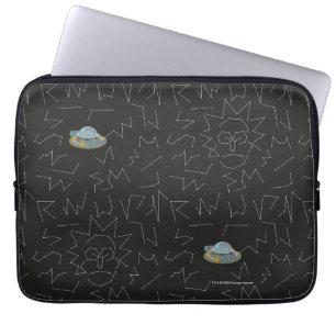 Funda Para Portátil RICK AND MORTY™ Patrón de constelación de Rick