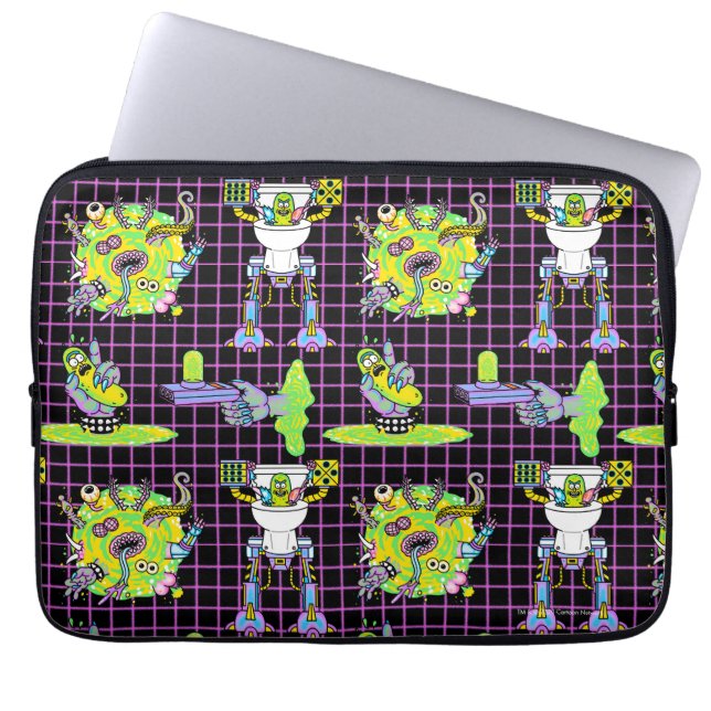 Funda Para Portátil RICK AND MORTY™ | Patrón de portal de Rick (Frente)