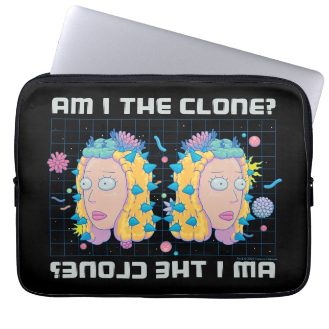 Funda Para Portátil RICK AND MORTY™ | ¿Soy El Clon? (Frente)