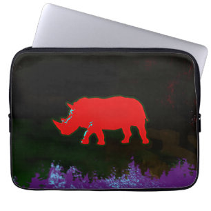Funda Para Portátil rinoceronte