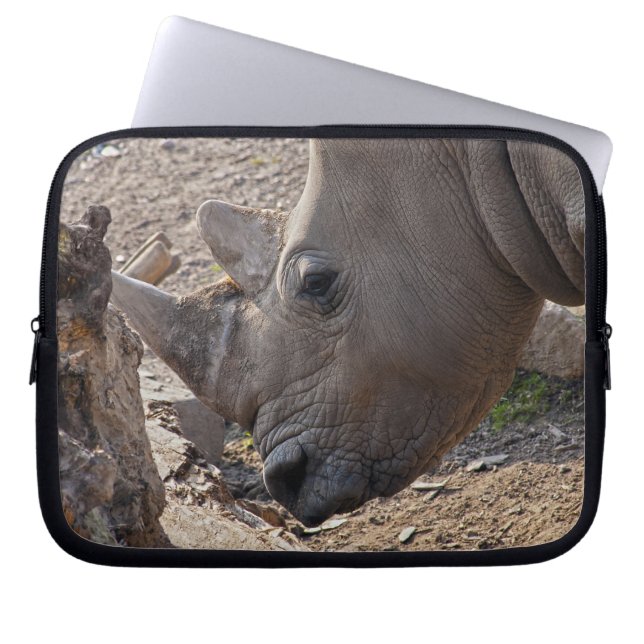 Funda Para Portátil Rinoceronte (Frente)