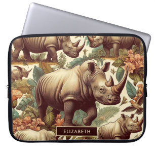 Funda Para Portátil Rinoceronte inmaculado