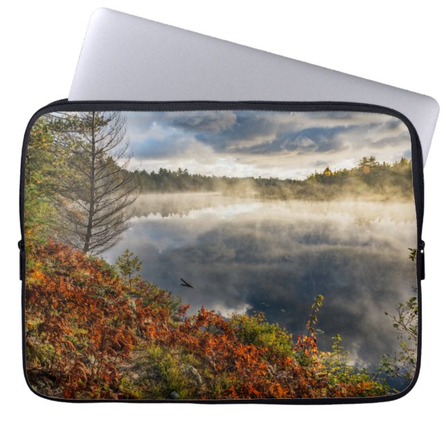 Funda Para Portátil Río Tahquamenon Sunrise | Paraíso, Michigan (Frente)