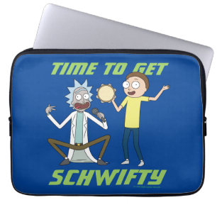 Funda Para Portátil RIQUEZA Y MORTY™ Hora De Conseguir Schwifty