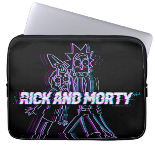 Funda Para Portátil RIQUEZA Y MORTY™ Rick Y Mortalidad Desgarrados