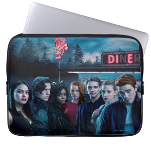 Funda Para Portátil Riverdale fuera del Poster Diner del Pop