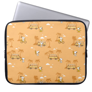Funda Para Portátil Road Trippin   Patrón de playa de cacahuetes Snoop