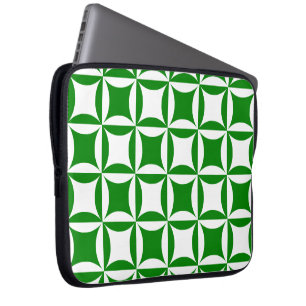Funda Para Portátil Robar a Peter para pagar el patrón verde de Pual