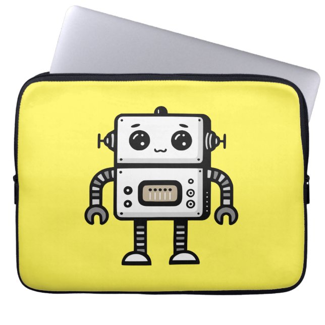 Funda Para Portátil Robot (Frente)