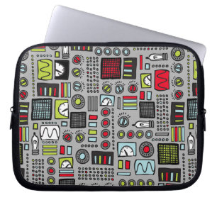 Funda Para Portátil Robot Controls 3000