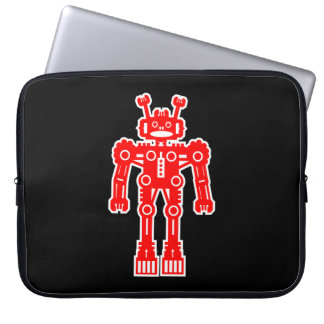 Funda Para Portátil Robot - Rojo