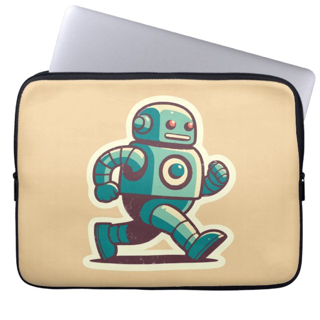 Funda Para Portátil Robot Runner (Frente)