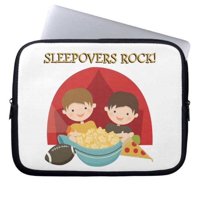 Funda Para Portátil Roca de los Sleepovers (Frente)