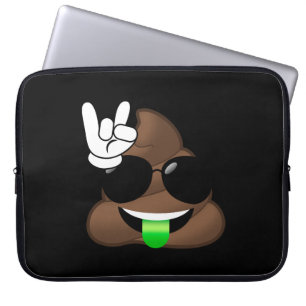 Funda Para Portátil Roca en impulso de la emoji