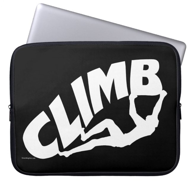 Funda Para Portátil Roca en ruinas, escalada (Frente)