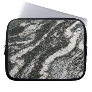 Funda Para Portátil Roca gris de la geología con el modelo diagonal