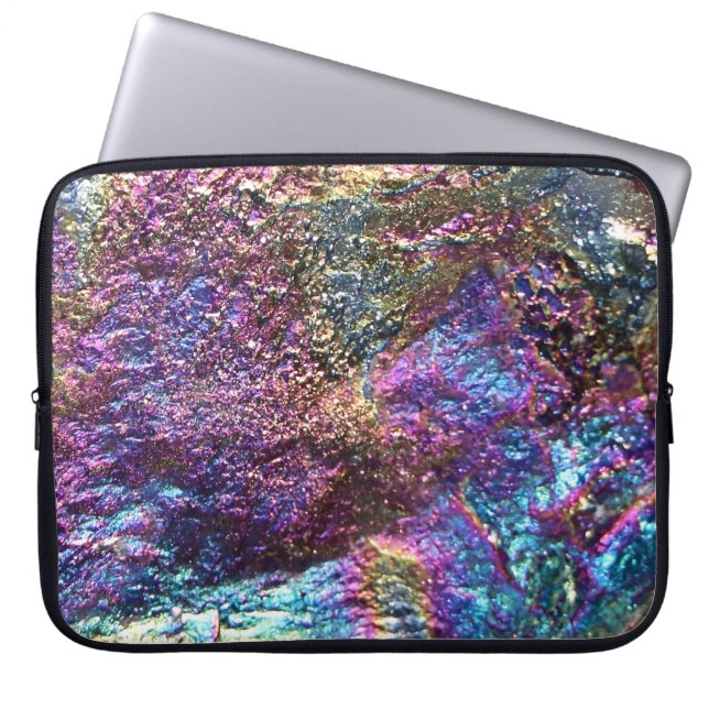 Funda Para Portátil Rocas arcoiris caídas (Frente)