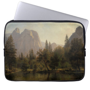 Funda Para Portátil Rocas de la Catedral, Valle Yosemite Albert Bierst