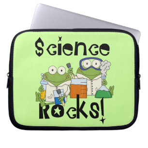 Funda Para Portátil Rocas de la ciencia de las ranas