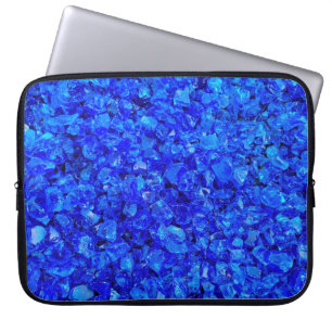 Funda Para Portátil Rocas de vidrio azul