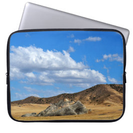 Funda Para Portátil Rock pintado en la llanura