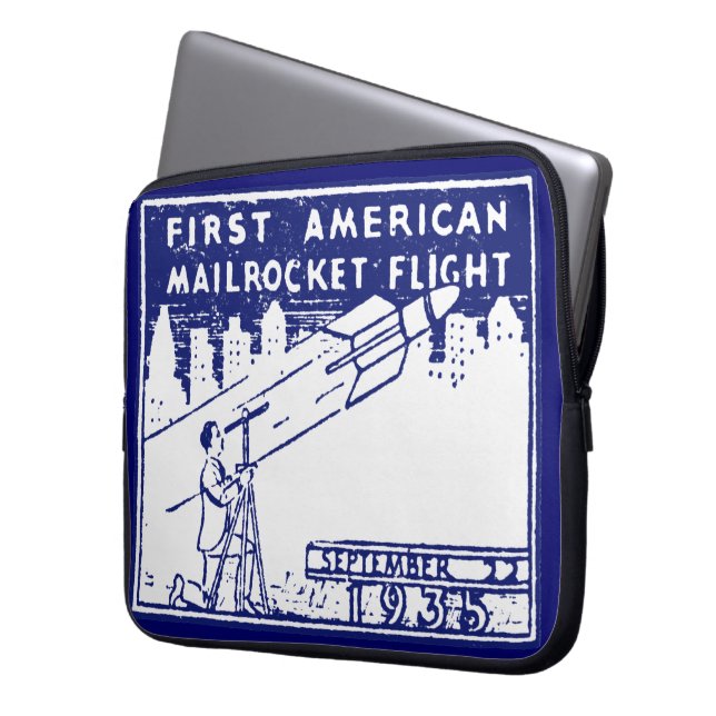 Funda Para Portátil Rocket Mail de Estados Unidos 1935 (Anverso izquierdo)