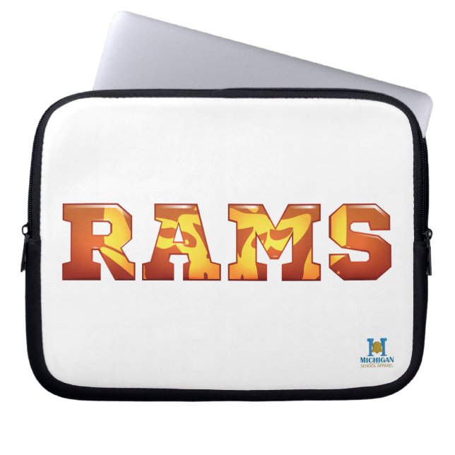 Funda Para Portátil Rockford Rams (Frente)