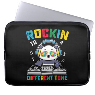 Funda Para Portátil Rockin A Otra Tune Panda Autism Awareness