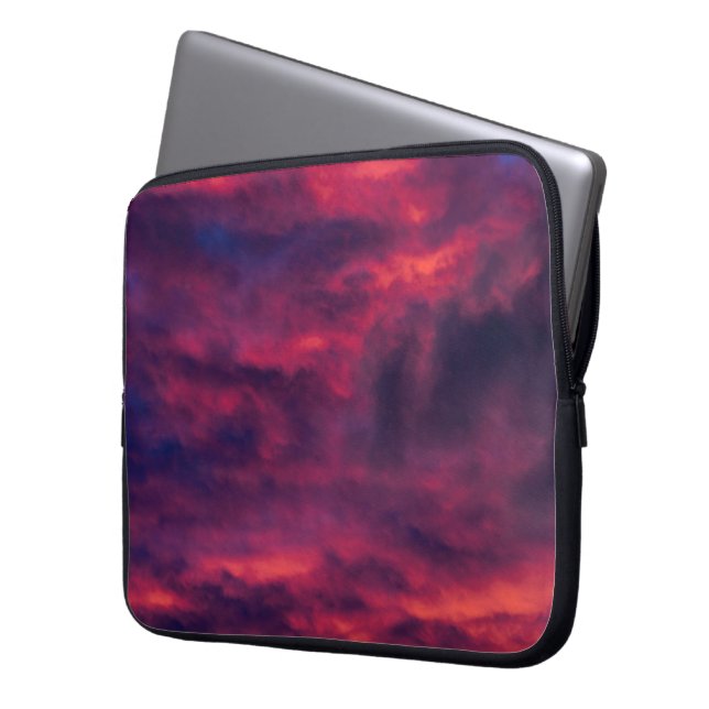 Funda Para Portátil rojo de agosto (Anverso izquierdo)