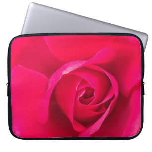 Funda Para Portátil Rojo Romántico Rosa Rosada v2