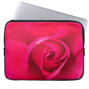 Funda Para Portátil Rojo Romántico Rosa Rosada v2