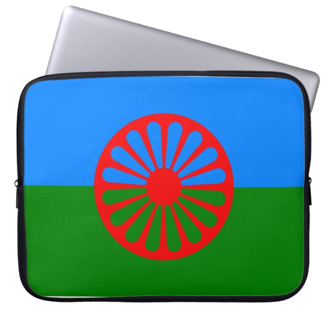 Funda Para Portátil Romani Flag (Frente)