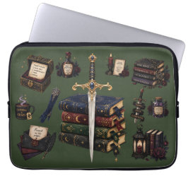 Funda Para Portátil Romantasy, Cafeína y Caos