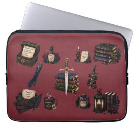 Funda Para Portátil Romantasy, Cafeína y Caos