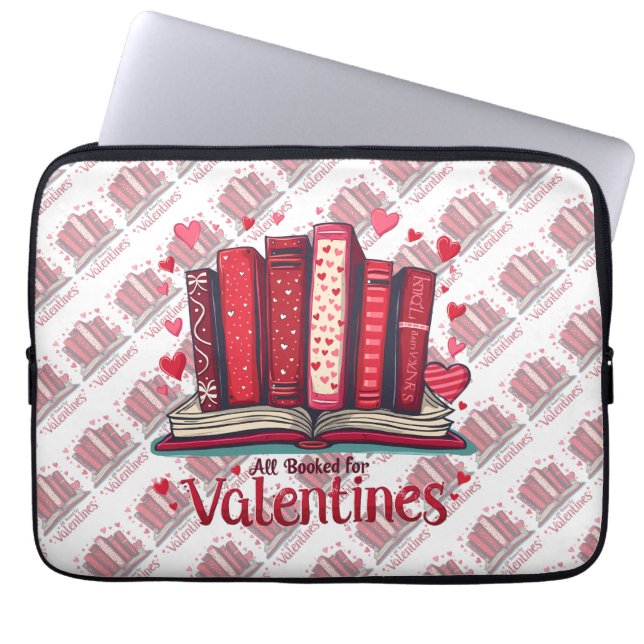 Funda Para Portátil Romantic Reading Vibes Cozy Valentine Gift (Frente)
