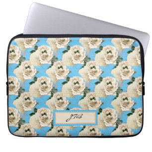 Funda Para Portátil Románticos Rosas de marfil en venta de laptop Sky