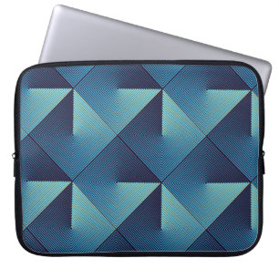Funda Para Portátil Rombuses De Op Art: Elegante