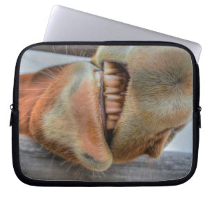 Funda Para Portátil Rompecabezas y dientes divertidos y amigables
