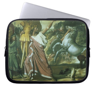 Funda Para Portátil Romulus, conquistador de Acron, llevando su botín