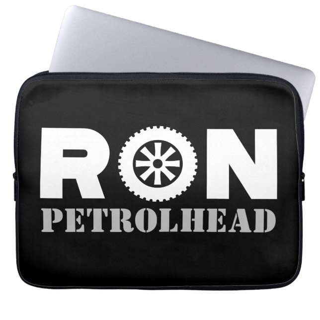 Funda Para Portátil Ron Petrol Head (Frente)