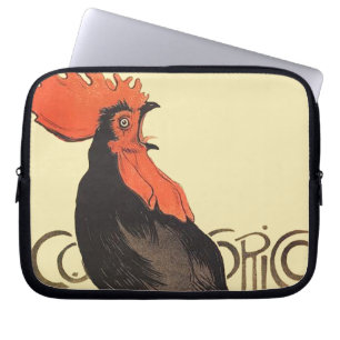 Funda Para Portátil Rooster Steinlen Cocorico Arte francés