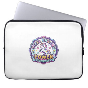 Funda Para Portátil Ropa lista para POD de poder de unicornio pixel de