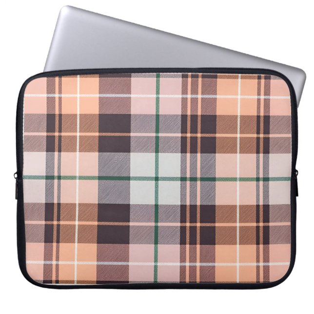 Funda Para Portátil Ropa marrón (Frente)