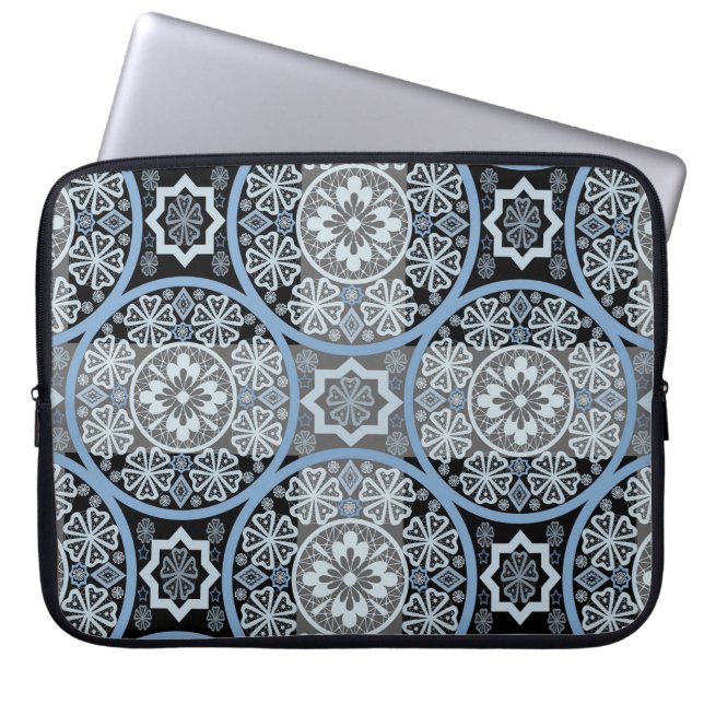 Funda Para Portátil Ropa Romántica: Impresión Abstracta Brillante. (Frente)