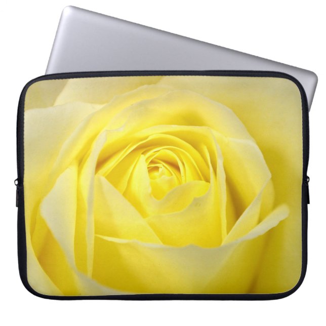 Funda Para Portátil Rosa Amarilla (Frente)