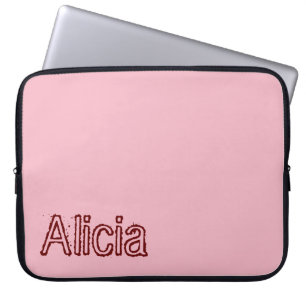 Funda Para Portátil Rosa de manga para portátiles